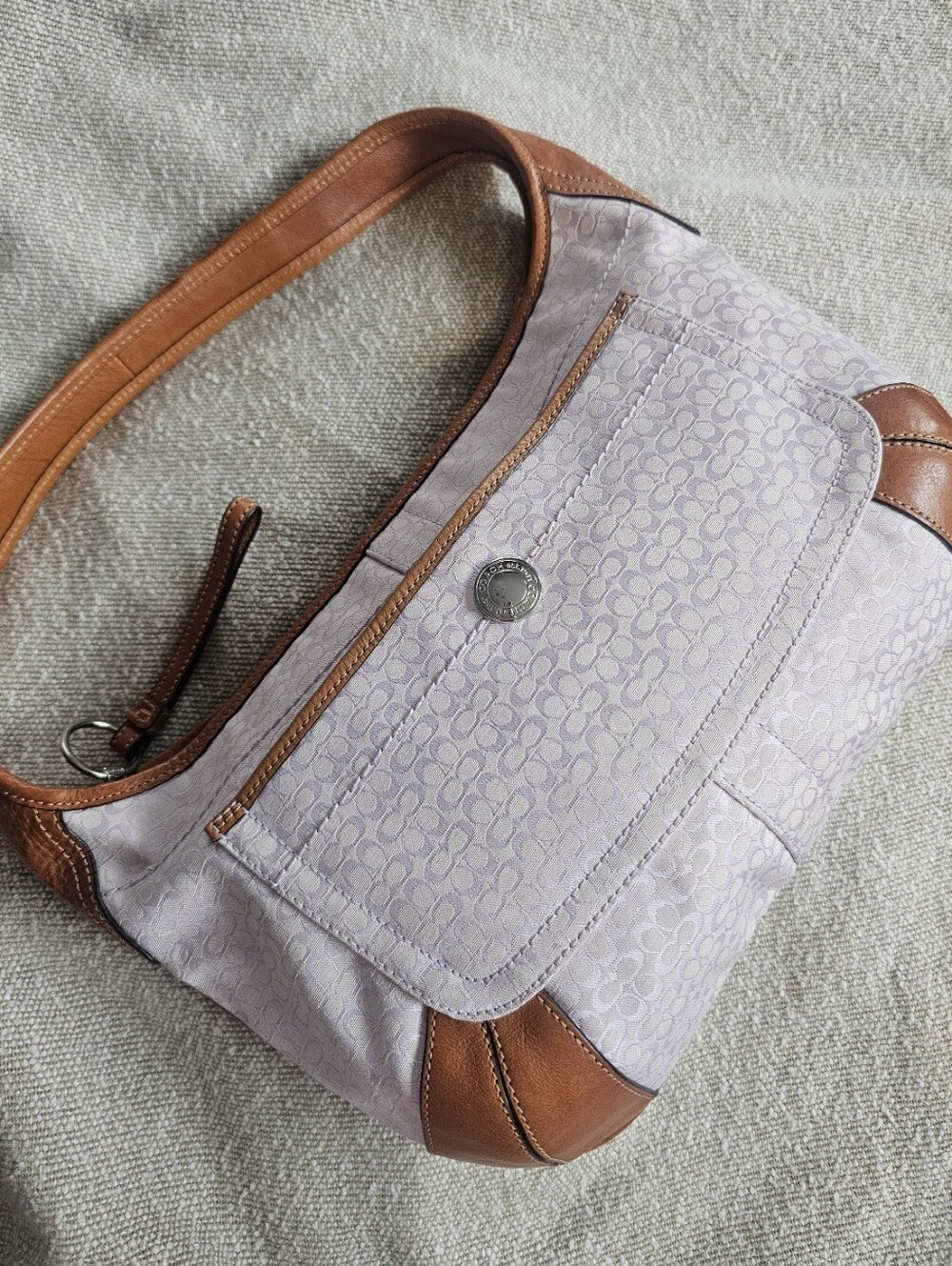Coach Pastel Lilac Ergo Bag